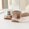 Short heart-shaped bear cute cartoon sports socks for girls, spring and autumn wholesale socks for girls, school-style shallow-mouth socks, street stall socks, one-piece consignment socks Application Scenario